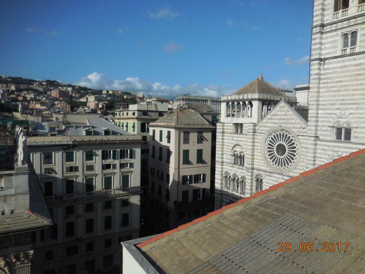 Loft Fronte Cattedrale Lejlighed Genova Eksteriør billede