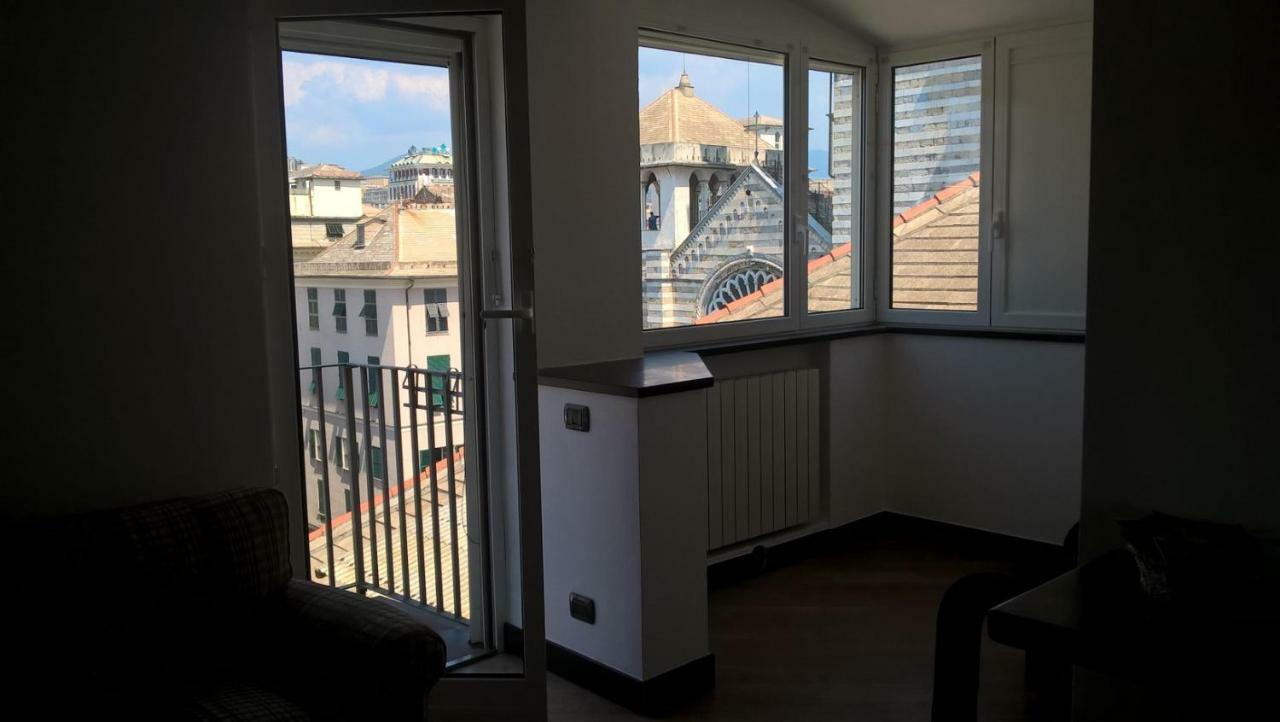 Loft Fronte Cattedrale Lejlighed Genova Eksteriør billede